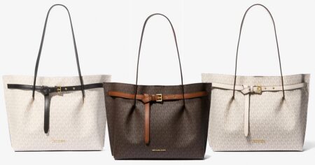 MICHAEL KORS Emilia Large Logo Tote