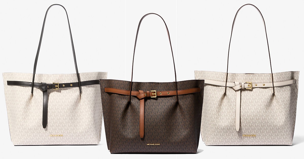 MICHAEL KORS Emilia Large Logo Tote