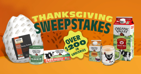 Organic Valley Thanksgiving Sweepstakes