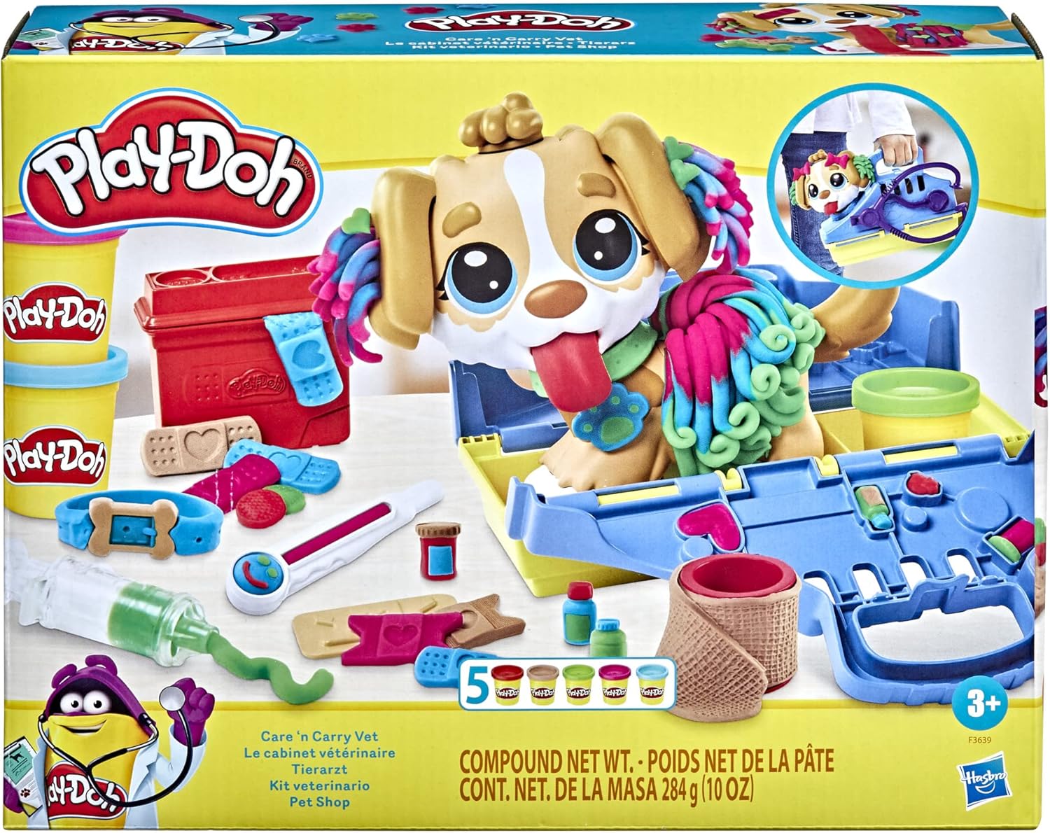 Play Doh Care n Carry Vet Playset Play Doh Care n Carry Vet Playset