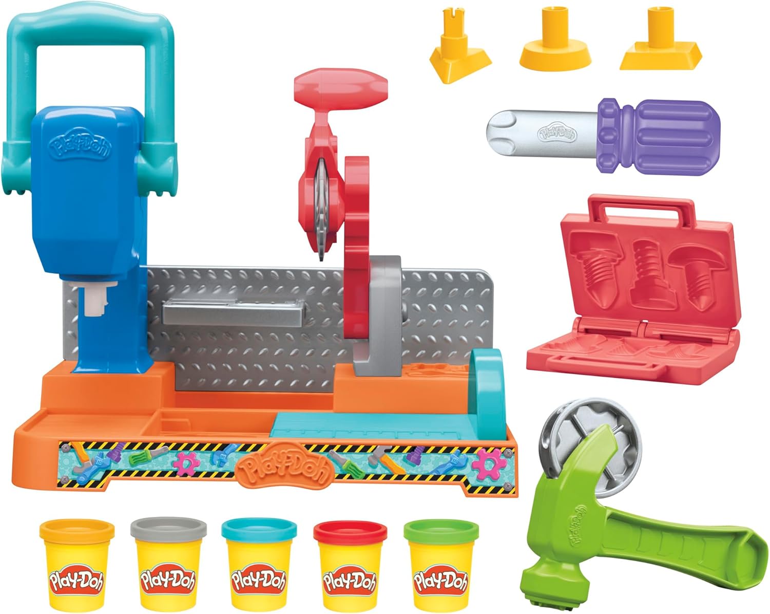 Play Doh Stamp Saw Tool Bench Playset Play Doh Stamp Saw Tool Bench Playset