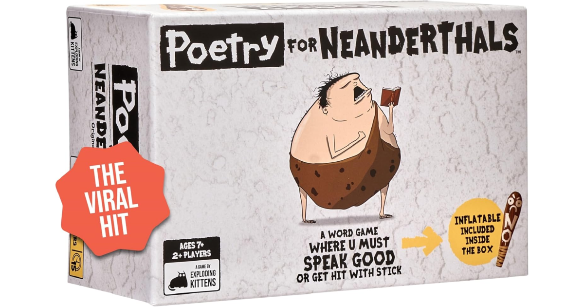 Poetry for Neanderthals