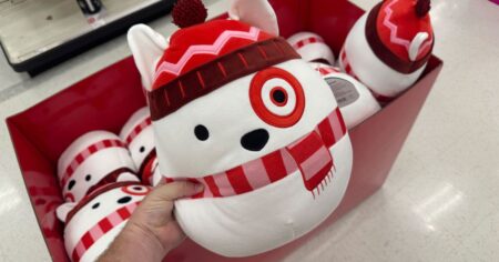 Squishmallow Bullseye plush