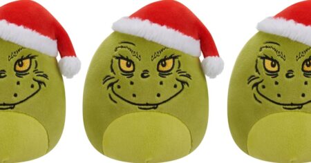 Squishmallow Grinch
