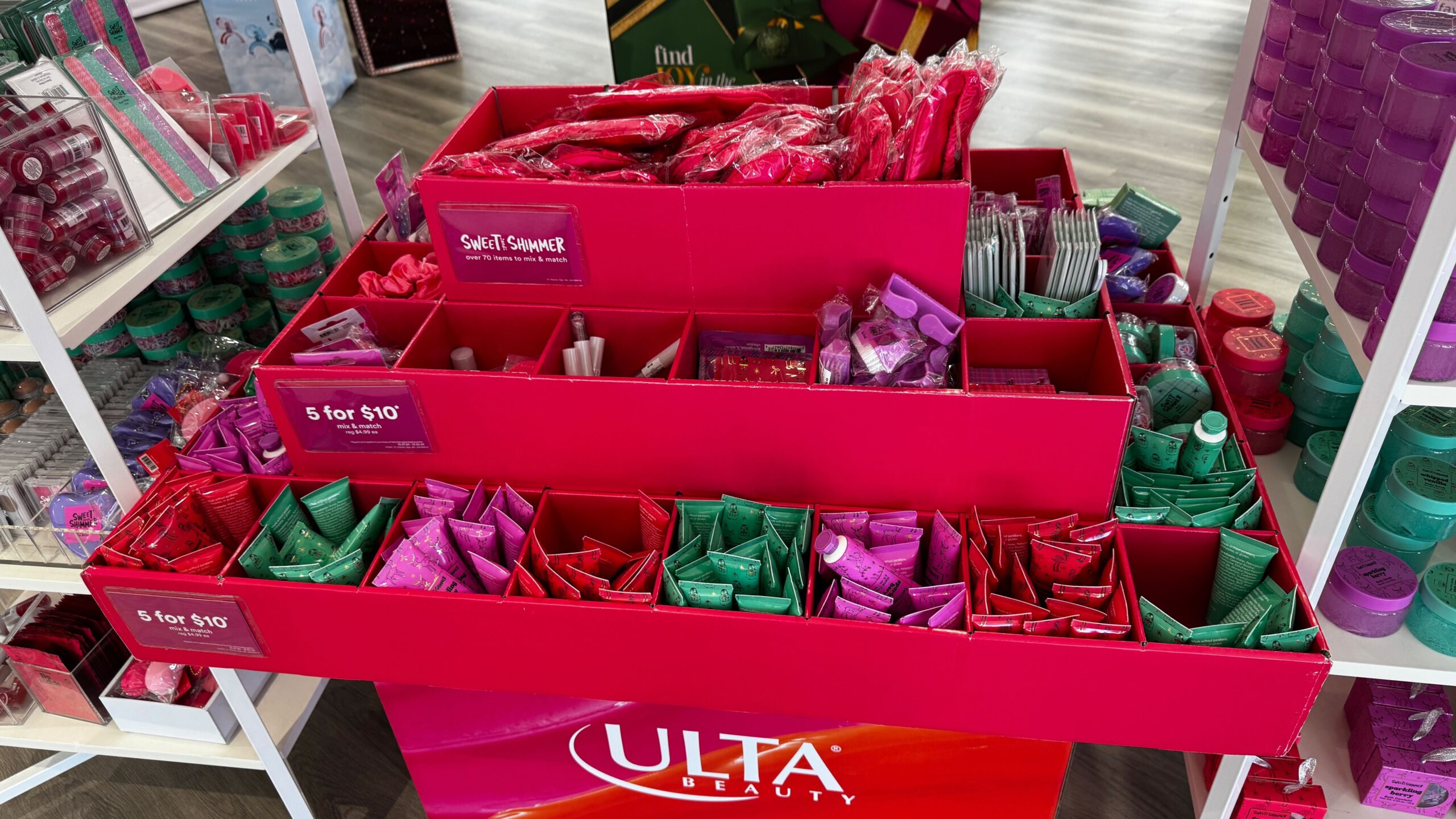 Ulta Stocking Stuffers 5 For 10 ULTA Sweet & Shimmer Stocking Stuffers Just $1 Each (Reg. $5) - The