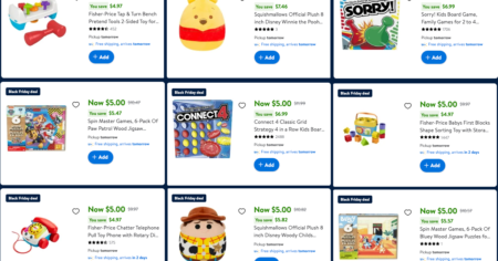 Walmart 5 toy deals