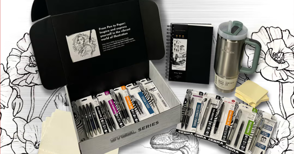 Zebra Pen Zen’s STEEL Artist Box Giveaway