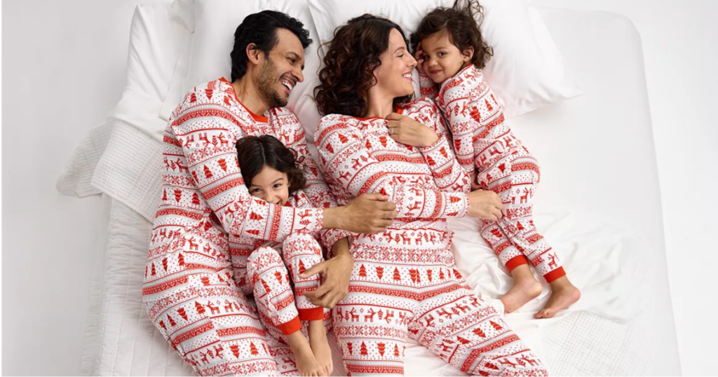 kohls matching family pjs