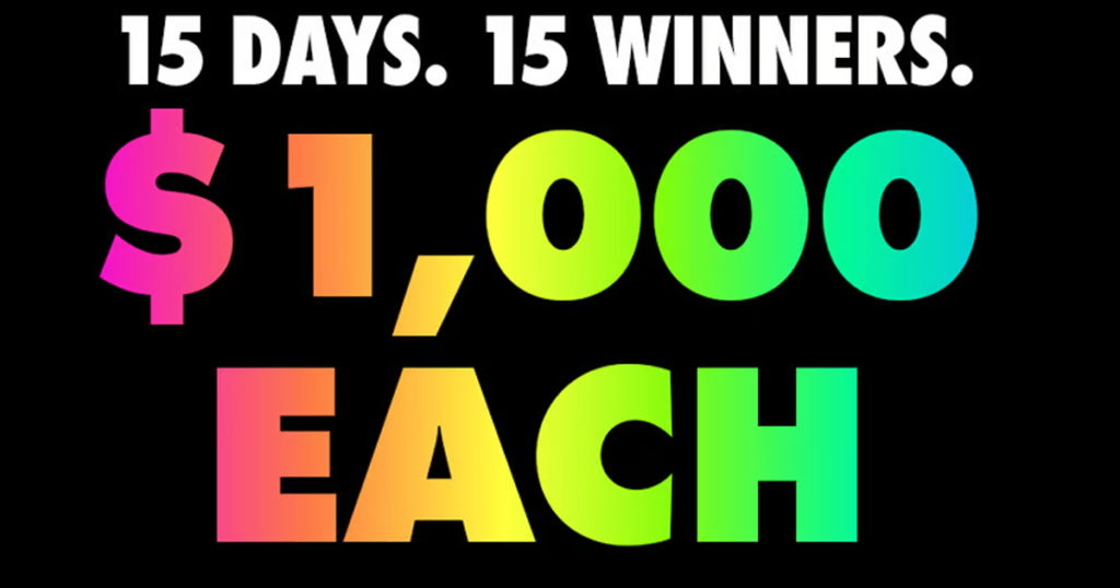 15 DAYS 15 WINNERS