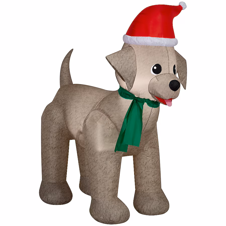 Christmas Dog Inflatable