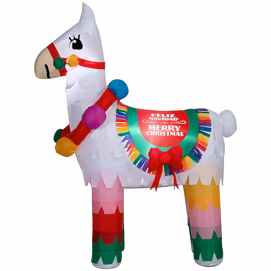 Christmas Llama Inflatable