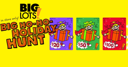 Big Lots Big Ho Ho Holiday Hunt Promotion