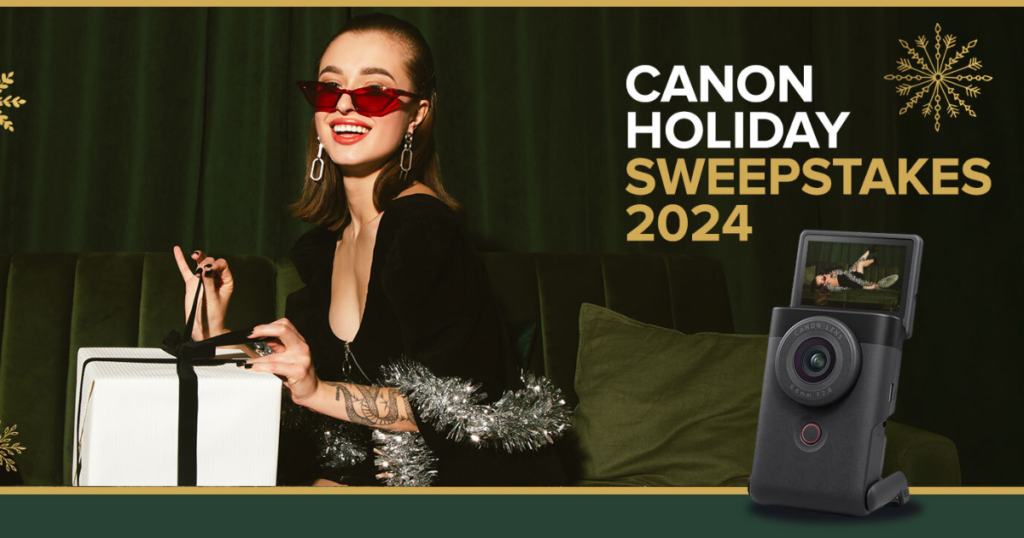 Canon Holiday Sweepstakes