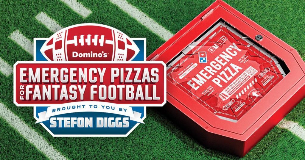 Domino’s Fantasy Football Emergency Pizza Giveaway