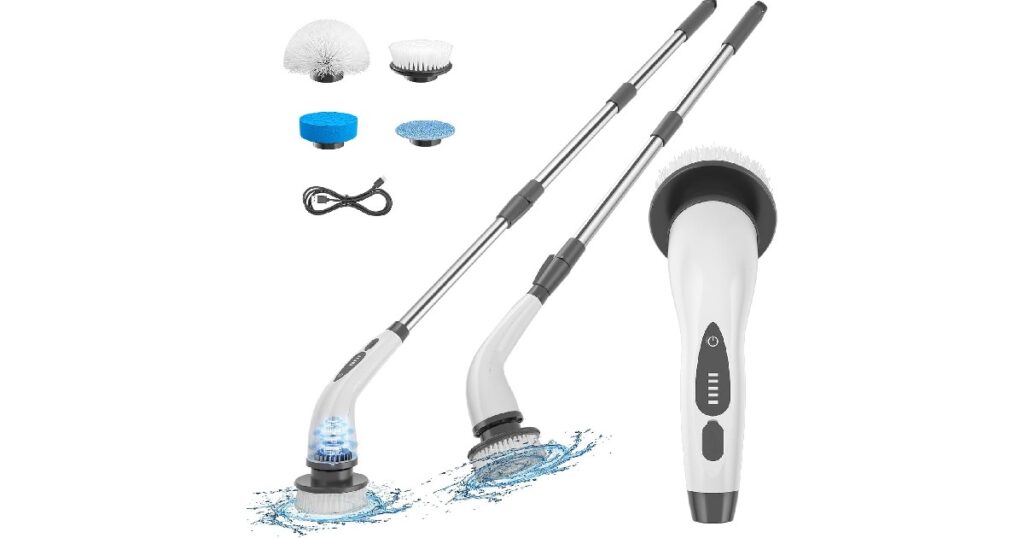 ELECTRIC SPIN SCRUBBER