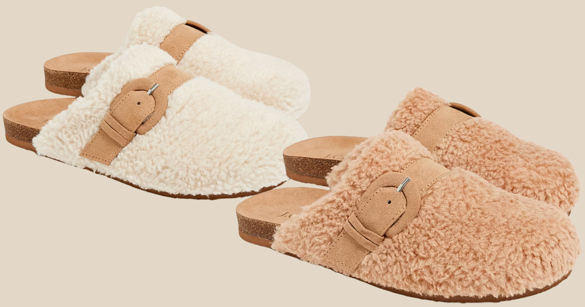 FLUFFY BUCKLE CLOGS! FLUFFY BUCKLE CLOGS!