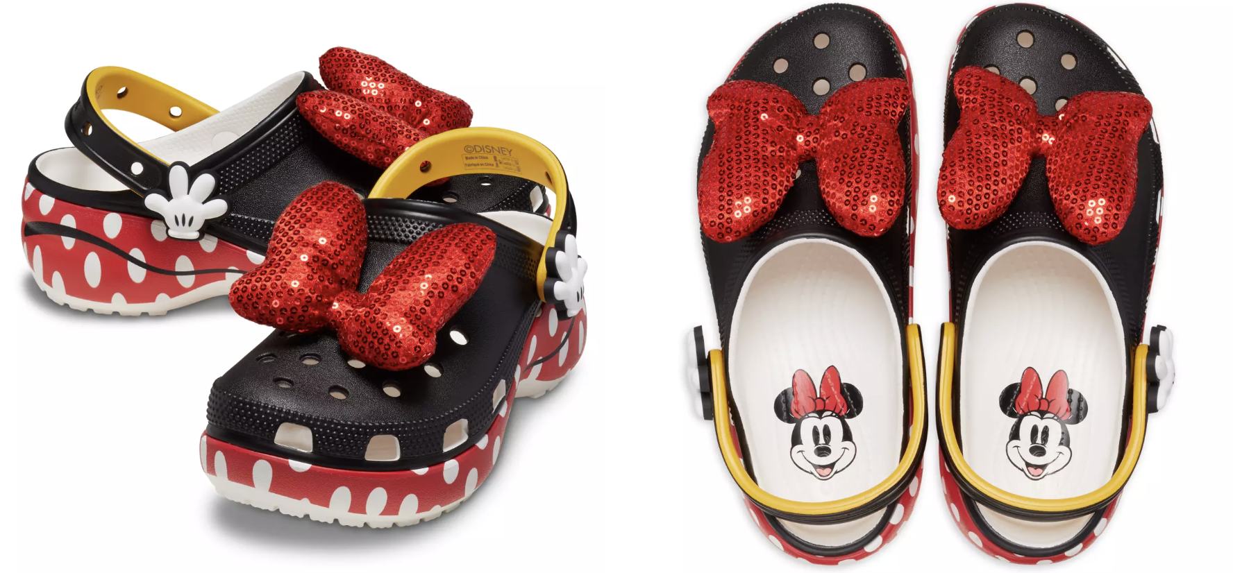 Minnie Mouse Clogs for Adults by Crocs