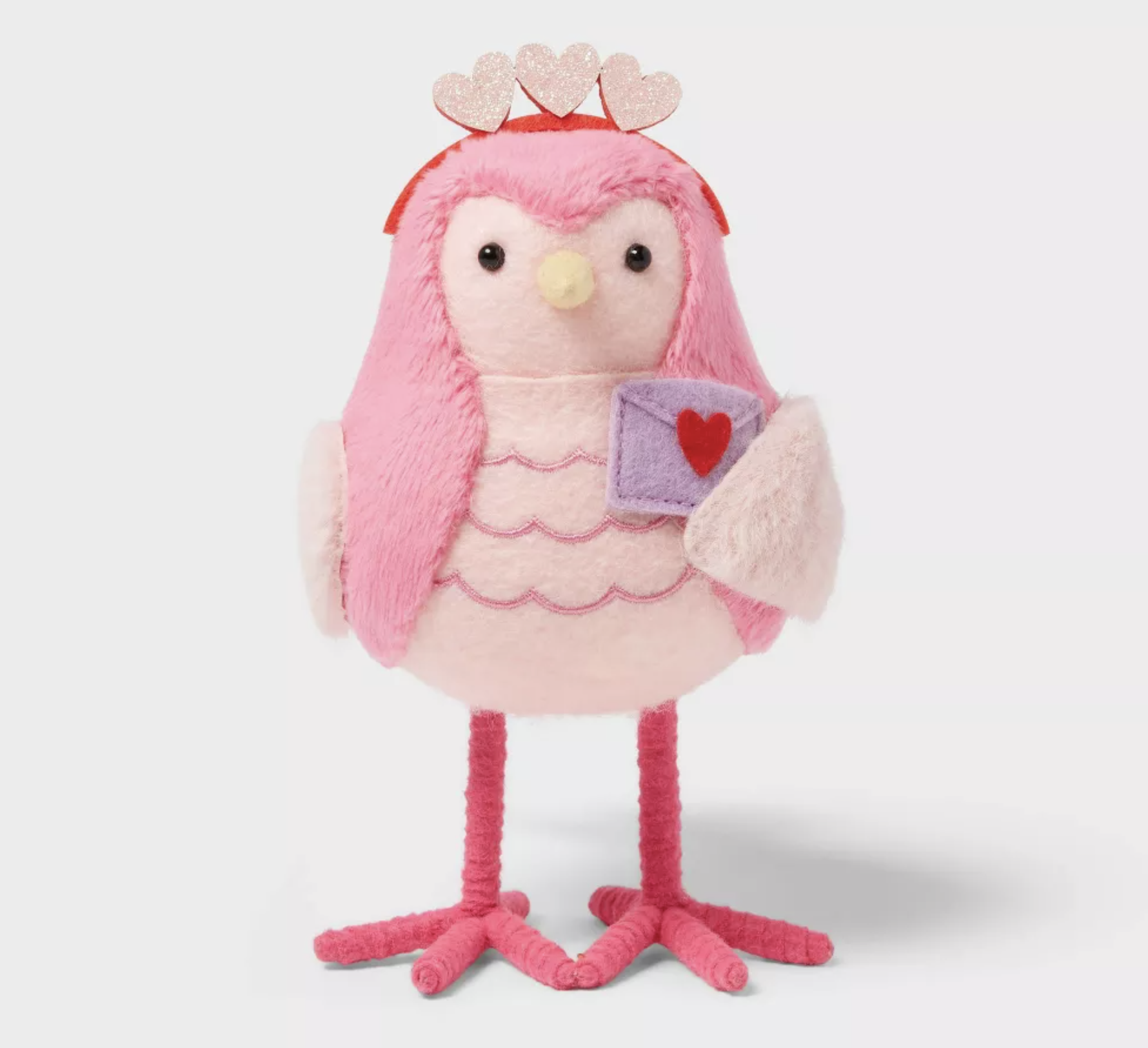 pink bird figure
