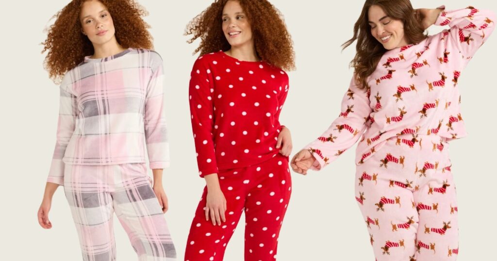WOMEN S MINKY PAJAMAS