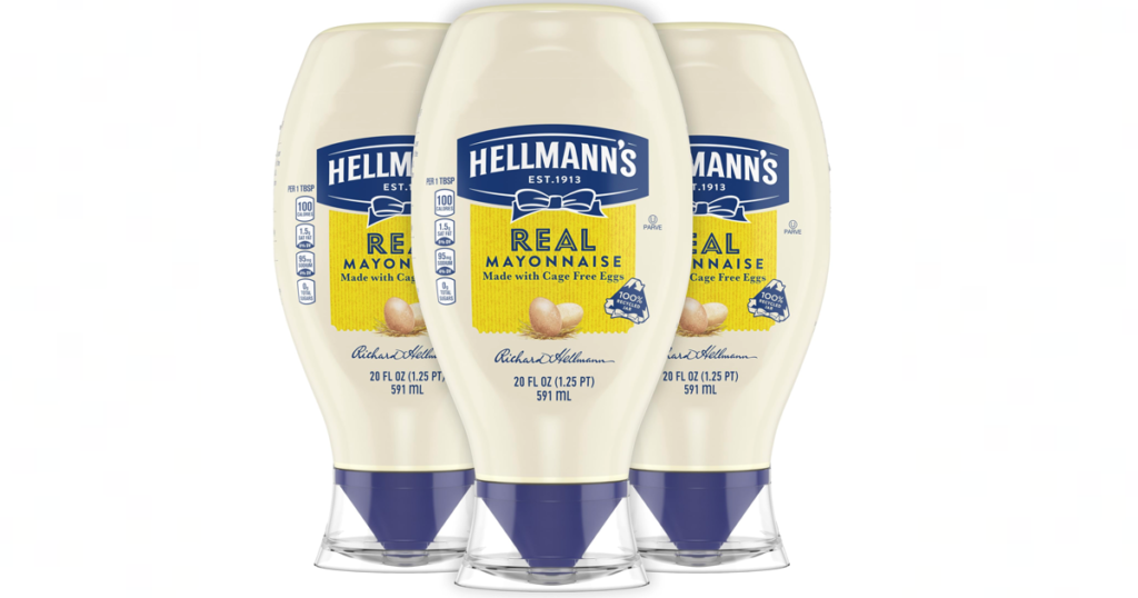 hellmanns squeeze bottle