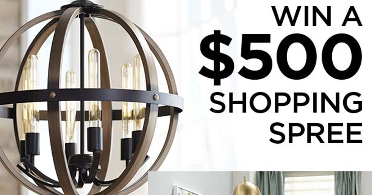 Lamps Plus Shopping Spree Giveaway - The Freebie Guy®