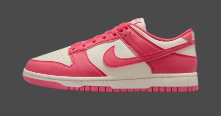 pink nike dunks