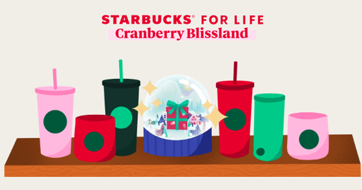 Starbucks for Life 2024 Holiday Edition Sweepstakes and Instant Win