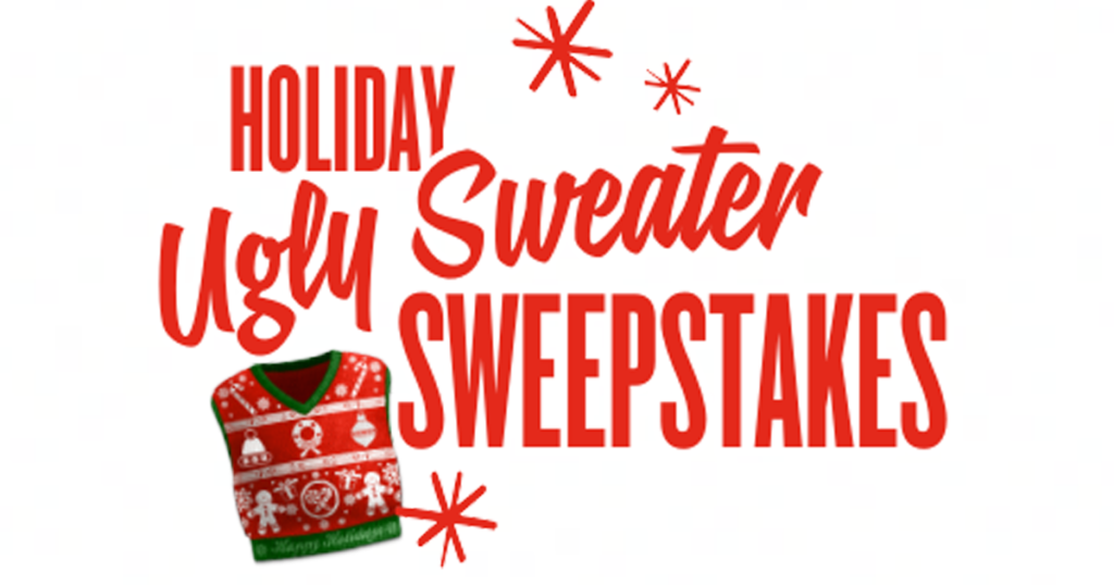 ugly sweater sweepstakes