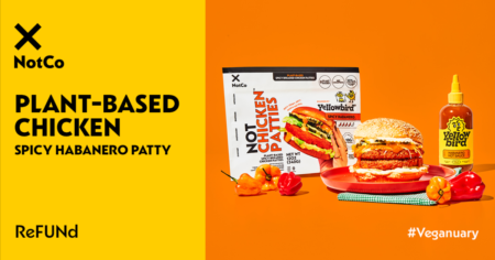 Apply to be a NotCo NotChicken Spicy Habanero ReFUNd with Ripple Street! 165 Selected!