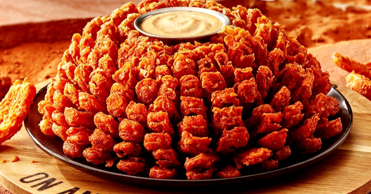 Aussie tizer at Outback Steakhouse for No Rules Day!