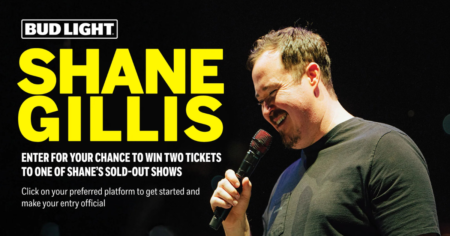 Bud Light Shane Gillis Tour Sweepstakes