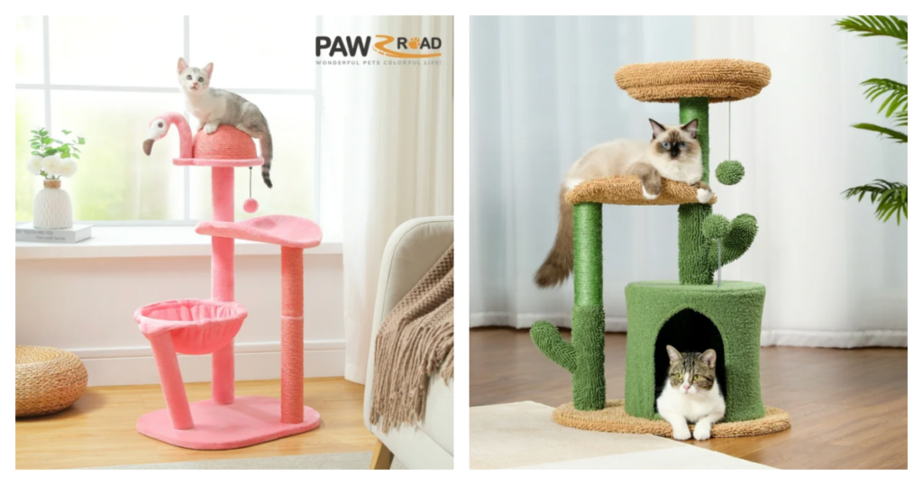 Cat trees fun