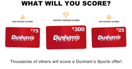 Dunham s Sports Quikly Giveaway