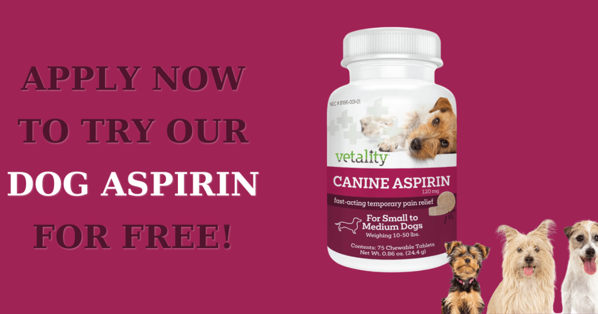 Vetality Dog Aspirin Vetality Dog Aspirin