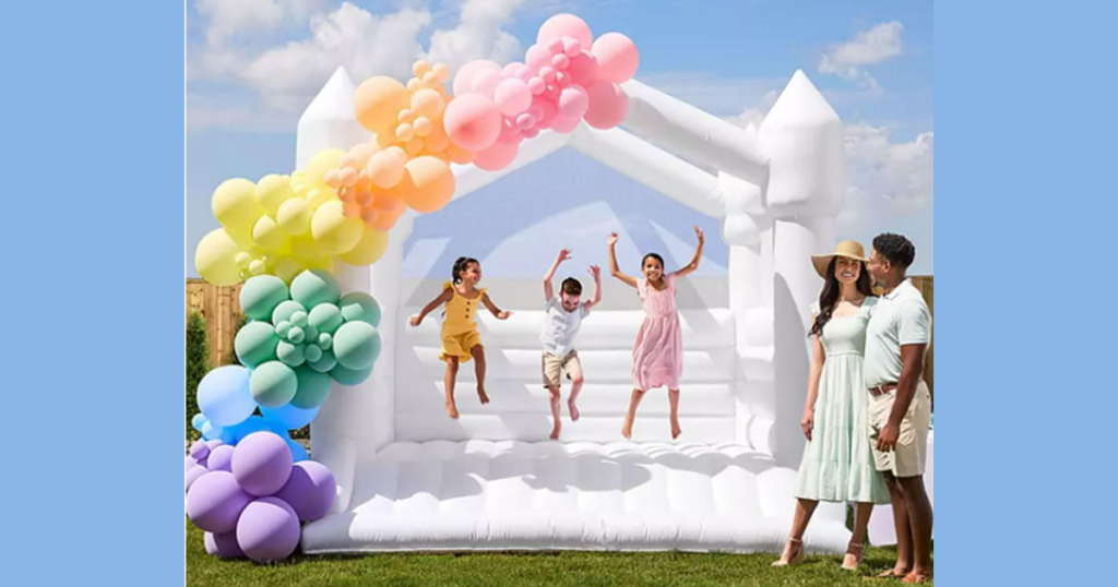 White Bounce House