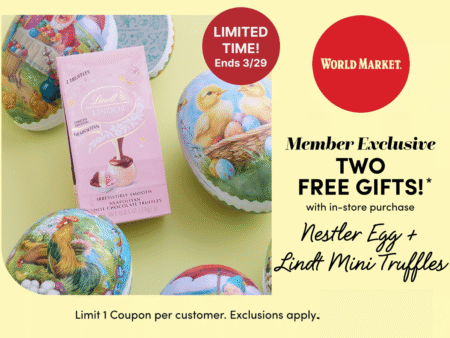 World Market Freebie