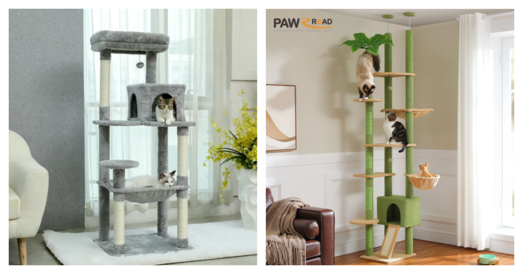 cat trees under 100