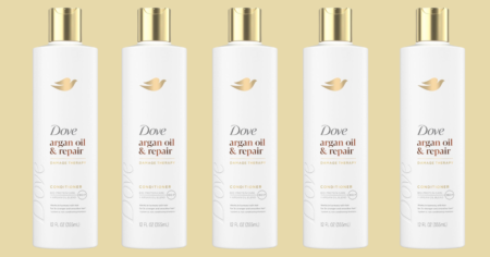 dove argan oil