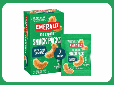 emerald snack pack cashews