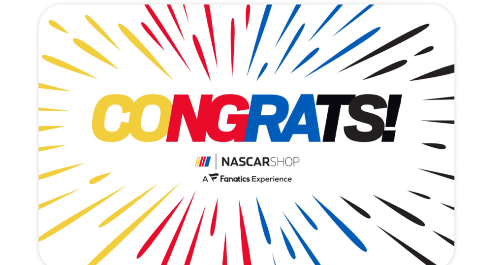 nascar shop gift card