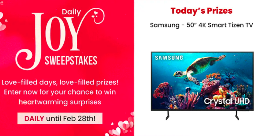smart tv prize