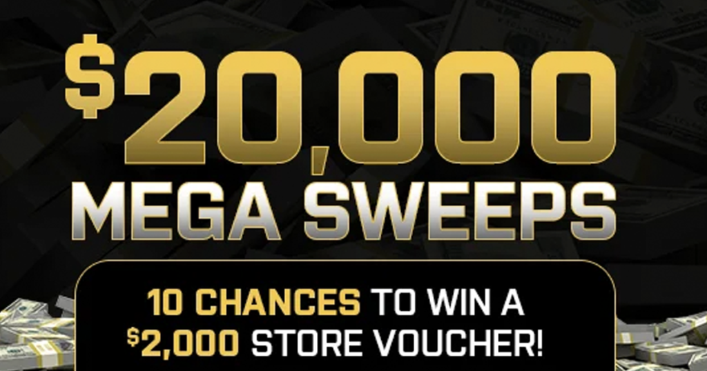 20k mega sweeps