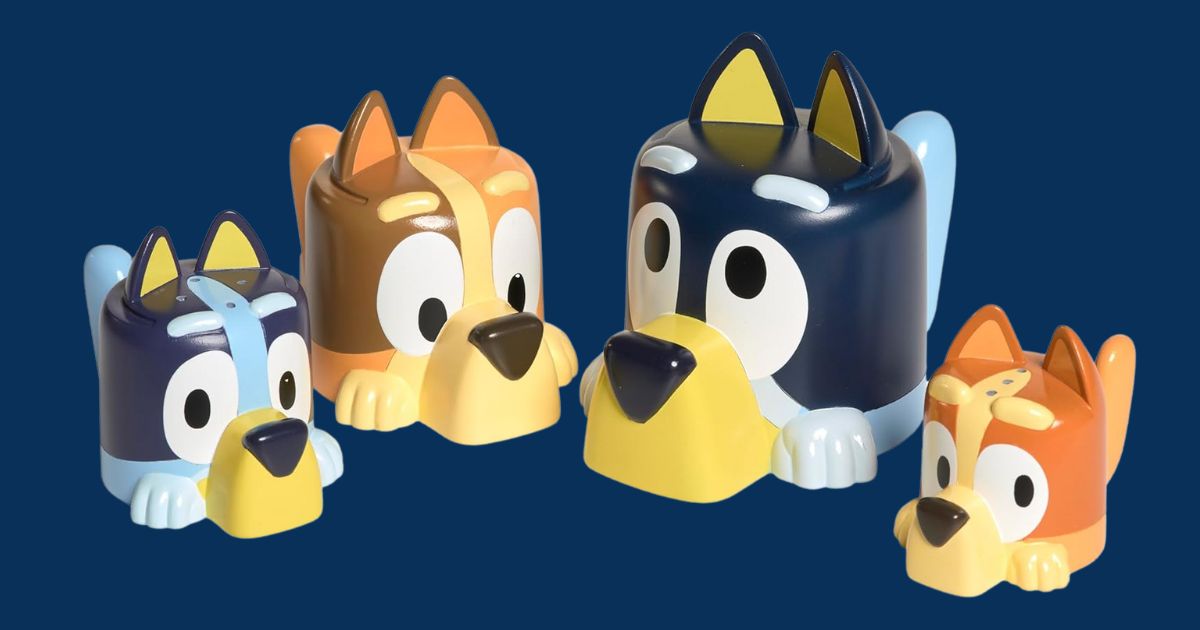 Bluey Bath Toys