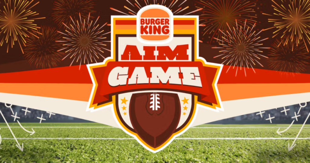 Burger King Aim Game Instant Win Game Sweepstakes