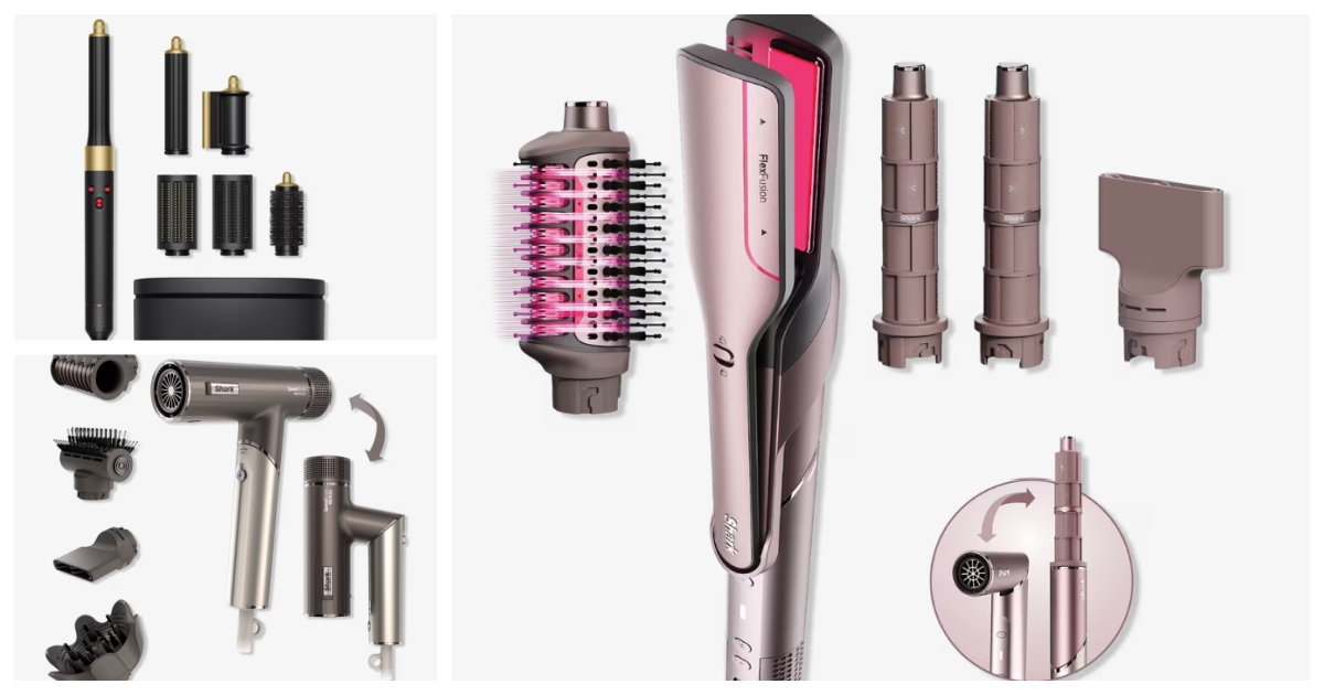 Dyson and Shark tools