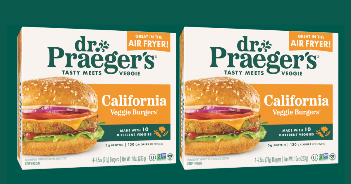 Free Box of Dr Praeger s California Veggie Burgers After Rebate