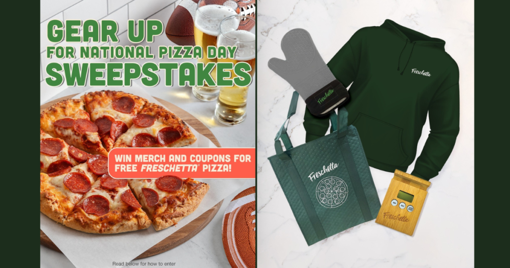 Freschetta National Pizza Day Sweepstakes