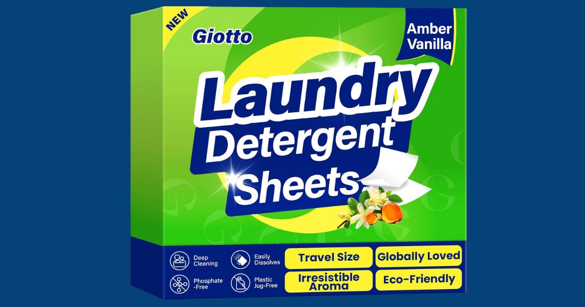 Giotto Laundry Detergent Sheets