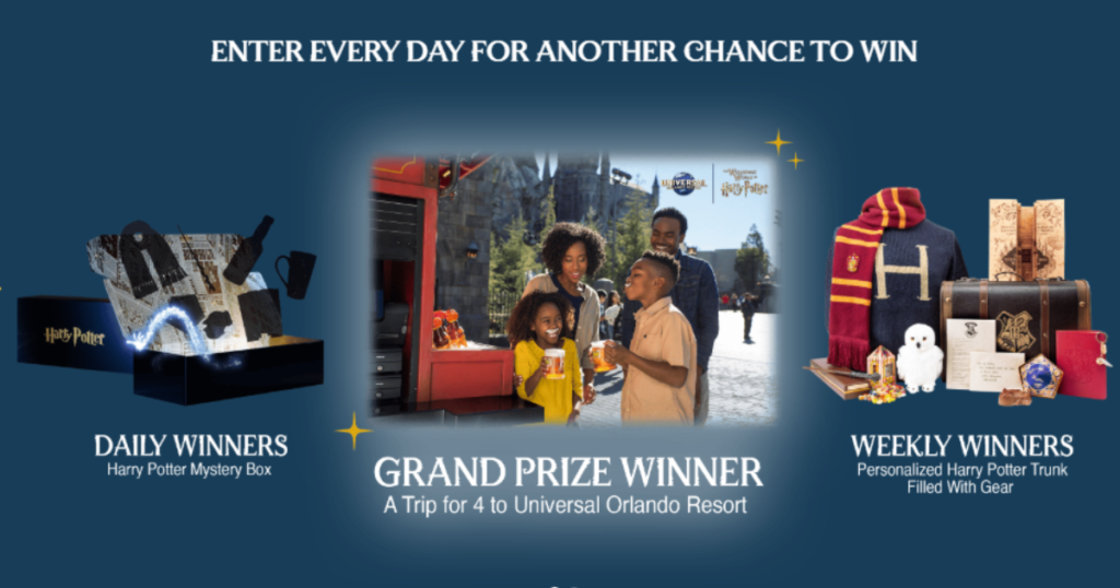 Keebler Butterbeer Instant Win Game Sweepstakes