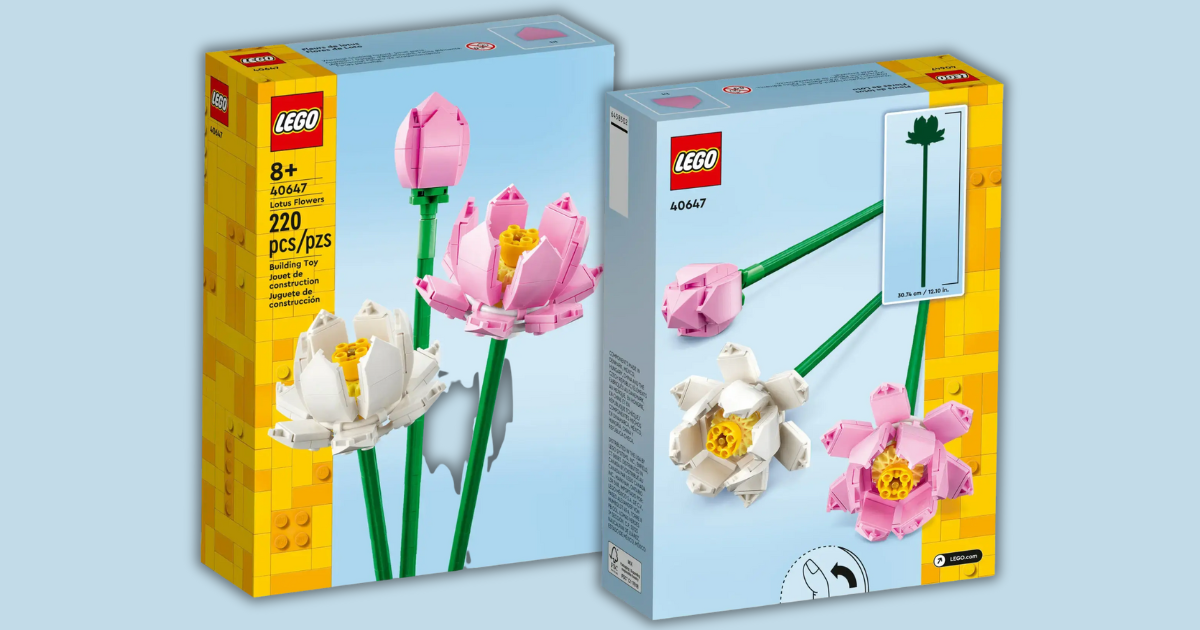 LEGO LOTUS FLOWER
